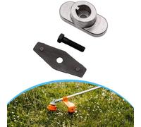 Kit adattatore lama tagliaerba in metallo per macchine da cantiere e altre falci