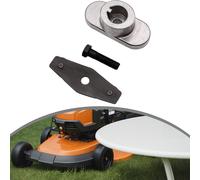Kit adattatore lama tagliaerba in metallo per macchine da cantiere e altre falci