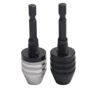 Kit adattatore mandrino senza chiave, include due adattatori per cambio rapido della punta a 0 3 6 5 mm (C)