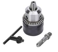 Kit adattatore mandrino trapano 3.0-16MM 1/2-20UNF, mandrino trapano elettrico tipo chiave UNF con adattatore gambo quadrato martello elettrico