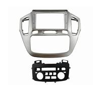 Kit Adattatore Pannello Montaggio Radio 9 Pollici Autoradio Per Toyota Per Highlander Per Kluger 2000 2001 2002 2003 Cornice rivestimento cruscotto(2001-2003 ARGENTO)