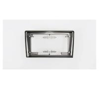 Kit Adattatore Pannello Montaggio Radio 9 Pollici Cruscotto Auto Per Vauxhall Per Corsa D 2006 2007 2008 2009-2015 cornice fascia radio stereo(Solo cornice argento)