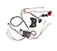 Kit adattatore per cablaggio da 24 V con controllo HY2005RX e telecomando Bluetooth 2,4G, inclusi interruttori funzione e cavi motore per la riparazione di veicoli elettrici giocattolo per bambini