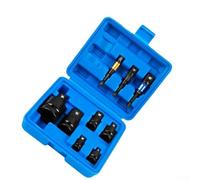 Kit adattatore per chiavi a bussola per utensili IMPACT in acciaio al cromo vanadio resistente alla ruggine e geometria ottimizzata di innesto