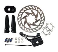 Kit adattatore per freni a disco Elevn Chase ACT Noir