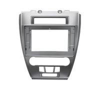 Kit Adattatore Per Mascherina Autoradio Da 10,1 Pollici Kit Cornice Cruscotto 2 DIN Per F&ord Per Fusion 2009 2010 2011 2012 Plancia Autoradio(Argento)