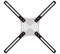 Kit adattatore per montaggio a parete VESA per schermi LCD LED da 32 a 55 pollici, staffa adattatore per montaggio a parete TV con fori di montaggio fino a 400 x 400 mm, hardware incluso