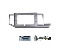Kit Adattatore Per Montaggio Audio Per Cruscotto Pannello Di Navigazione, Cornice Per DVD Da 10 Pollici Per Stepwgn 2009-2015 Con Guida A Destra(Frame and Cable)