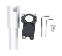 Kit adattatore per montaggio su compatibile con mini parabola satellitare - Costruzione in lega di alluminio - Capacità di carico di 200 libbre - Supporto per palo resistente