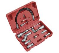 Kit Adattatore Per Pistola Grassa Sealey 12 Pezzi AK4482