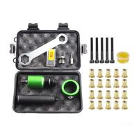 Kit adattatore per rivetti elettrici con adattatore per trapano e mandrini per trasformare trapano o cricchetto in uno strumento di rivettatura efficiente (3)