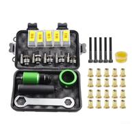 Kit adattatore per rivetti elettrici con adattatore per trapano e mandrini per trasformare trapano o cricchetto in uno strumento di rivettatura efficiente (3-8)
