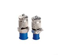 Kit adattatore per test idraulico 2pcs progettato per preciso per il monitoraggio della pressione alta bassa e negativa per intervalli di pressione (B)