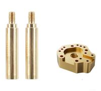 Kit adattatore punta dissaldante joystick per PS5 per Xbox per Switch Pro | Ottone e rame, 33 x 6,5 mm e 23 x 19 x 10 mm, 1 adattatore + 2 connettori, riparazione levetta controller gioco