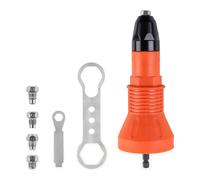 Kit Adattatore Rivetto per trapano Fili - Alluminio per fuso Corpo ABS 4 Mis