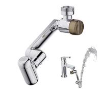 Kit adattatore rubinetto, Prolunga for rubinetto rotante 1080 in rame, 4 modalità d'acqua, for cucina e bagno