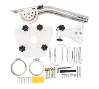 Kit adattatore satellitare Kit di montaggio resistente a 360 gradi in acciaio legato per installazione su tetto piatto standard Gen 3 V3