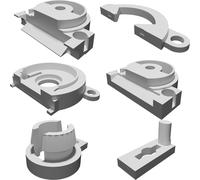 Kit Adattatore Slot Car per Conversione Carrera a SCX Digitale 1:32 3D