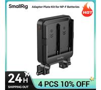 SmallRig 5537 Kit piastra adattatore per batterie di tipo NP-F per aste LWS da 15 mm (supporta UPS)