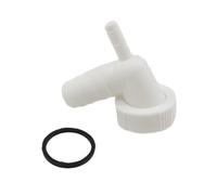 Kit Adattatore Tubo 30mm Include Tappo per lavatrice e Dado per Lavatrici