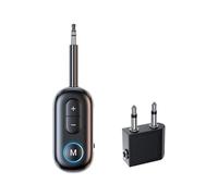 Kit Adattatore USB BT 5.4, Trasmettitore Ricevitore Audio A Doppia Funzione con Chiamata A Mani Libere, Adattatore per Cuffie da Viaggio In Aereo