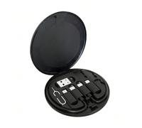 Kit adattatore USB con cavi di ricarica multipli, supporto per telefono, custodia di archiviazione per telefoni - compatibile con iOS, Android, Type-C, compatibile con , Android, fotocamera, MP3, adat
