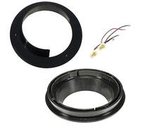 Kit Adattatori Anelli Distanziali Supporti Altoparlanti Casse Autoradio connettori per auto da 16,5 / cm 165 mm compatibile con Suzuki Swift, SX, Gran Vitara 2, Spalsh/Fiat Sedici, opel Agila B