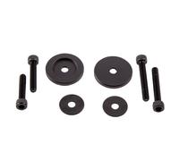 HIGHSIDER Pro Adattatore di Fine Manubrio per Modelli PIAGGIO VESPA, Nero (Coppia), nero