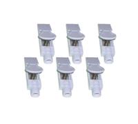 Kit adattatori Per Elettrodi Clip/Francobollo 4mm 10 pz Bianchi Art. DRV173