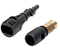 Kit Adattatori per Idropulitrici Stanley con Accessori di Altri Brand, Nero