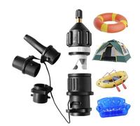 Kit Adattatori Per Pompe D'aria - Adattatori Per Pompe Gonfiabili | Adattatore Di Collegamento Ṕer Ṕompe Anti-perdite, Adattatore Di Gonfiaggio Stabile, Ádattatore P̀er L'eliminazione Ďi Strumenti