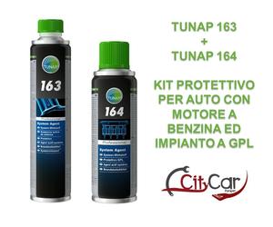KIT ADDITIVO PULITORE PER IMPIANTO GPL TUNAP 163 164 MOTORE DOPPIA ALIMENTAZIONE