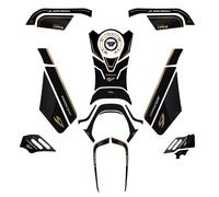 Kit Adesivi 3d Grafiche moto compatibili Yamaha Tracer 9 GT+ Plus 2024 Oro Full