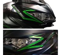 Kit Adesivi 3d moto Kawasaki Versys 650 Protezioni Frontali Resinati compatibili