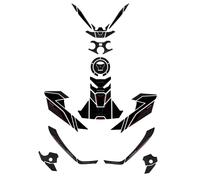 Kit Adesivi 3d moto Protezioni Grafiche Honda NT 1100 NT1100 2025 compatibili