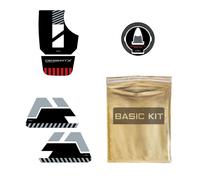 Kit Adesivi 3d moto Protezioni Para Serbatoio compatibili Ducati DesertX 2023