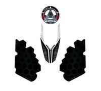 Kit Adesivi 3d Para Serbatoio compatibili Kawasaki Versys 650 2017 2021 Rosso