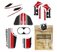 Kit Adesivi 3d Paraserbatoio Serbatoio Parafango compatibili Ducati DesertX 2022