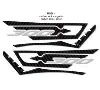 kit ADESIVI 3D per Scooter X max 300 PROTEZIONE compatibile per YAMAHA Xmax 300