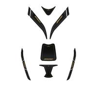 Kit Adesivi 3d Protezioni Grafiche Scooter Zontes 350E 2025 Nero Oro compatibili