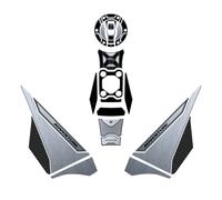 Kit Adesivi 3d Serbatoio moto per Bmw R 1300 GS Adventure Triple Black compatibi
