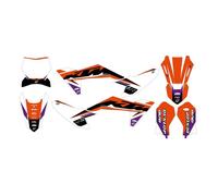 kit adesivi blackbird dream graphic 5 per ricambi moto