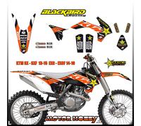 KIT ADESIVI BLACKBIRD GRAFICHE KTM ROCKSTAR BEURSFOON SX SXF 13 -15 ECX 14 - 16