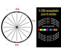 Kit adesivi cerchi bici da corsa fulcrum racing zero personalizzati stickers