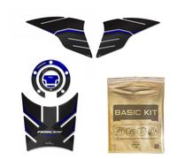 Kit Adesivi compatibili con moto Yamaha Tracer 900 Protezioni para Serbatoio Blu