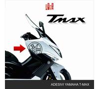KIT adesivi COPPIA DIAPASON scudo anteriore YAMAHA T MAX 500-530-560 tmax 28x20