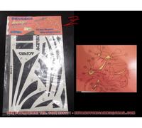 kit adesivi decalco carbon designer Peugeot Buxy Acerbis Art. 61-88 6188