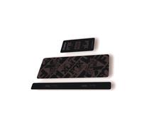 Kit adesivi decalcomania ammortizzatore posteriore FOX Float X GENIE 2025 grigio