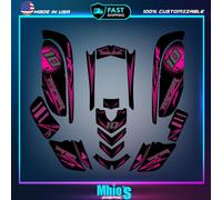 KIT ADESIVI DECALCOMANIE GRAFICHE COMPLETE YAMAHA RAPTOR 660 660R ATV