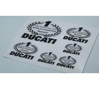 kit adesivi DUCATI 2023 campione del mondo Moto Gp Bagnaia 63 desmosedici nero